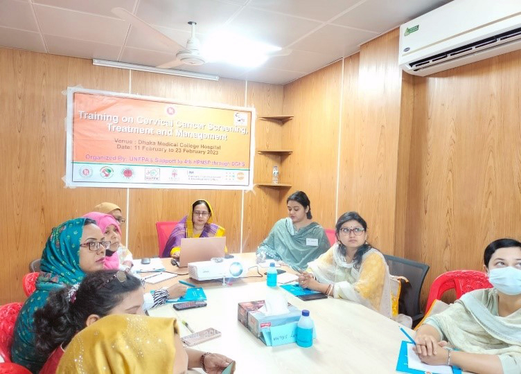 Training on Screening, Treatment & Management for Prevention of Cervical Cancer